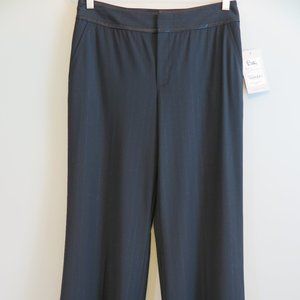 NWT Lilly Pulitzer Black Pinstripe Estella Evening Pants Size 6 MSRP $198